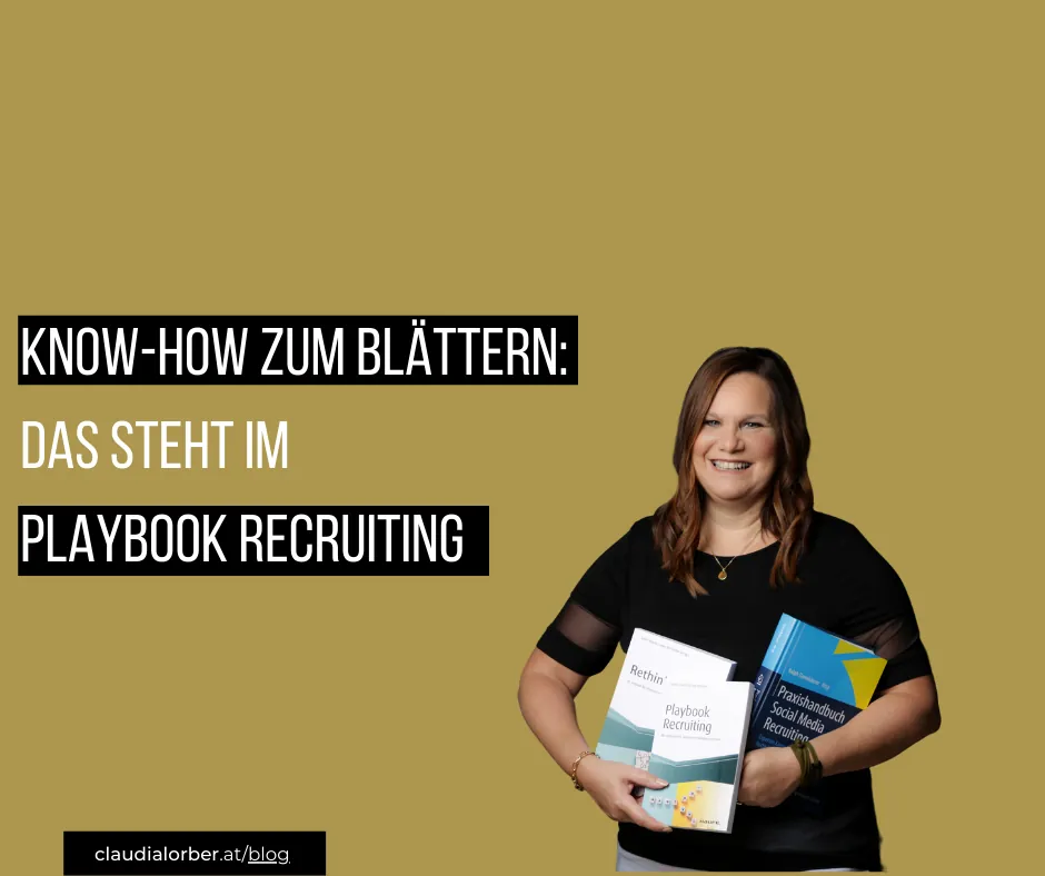 Know-how zum Blättern: Das steht im Playbook Recruiting