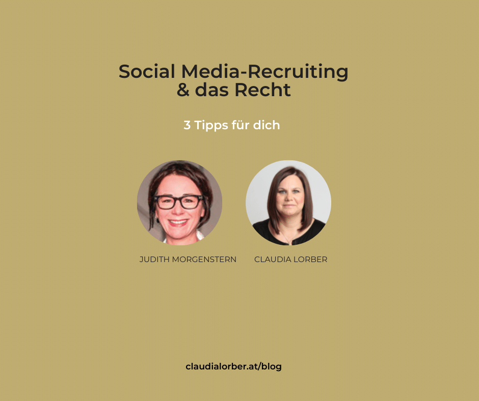 Recht im Social Media Recruiting: Drei Tipps
