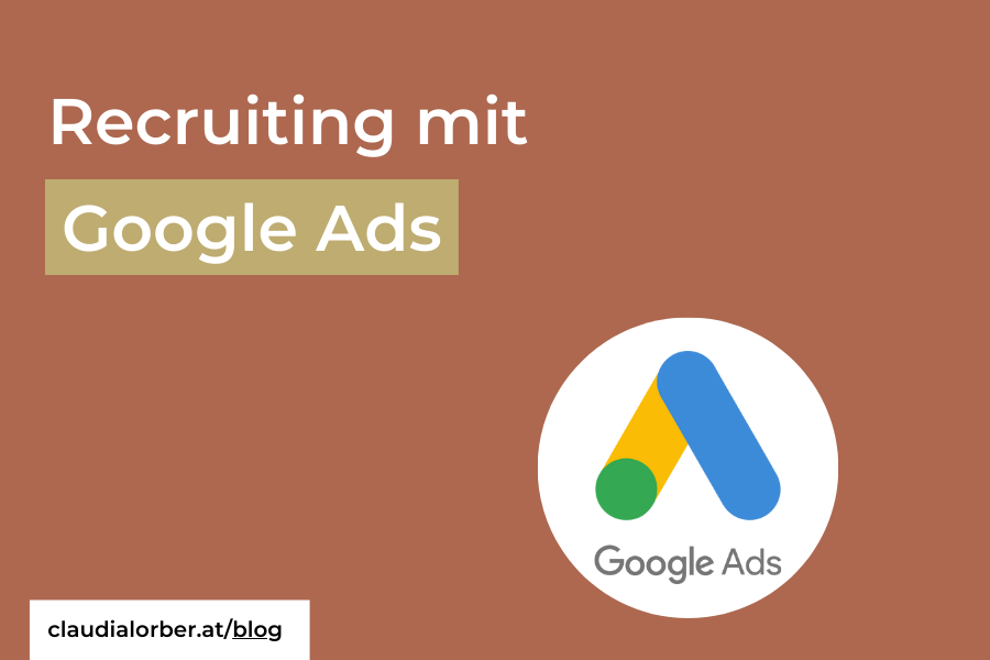 "Recruiting mit Google Ads" Logo Google Ads